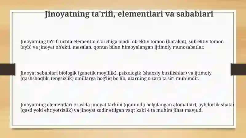 Qasddan sodir etilgan jinoyat 3