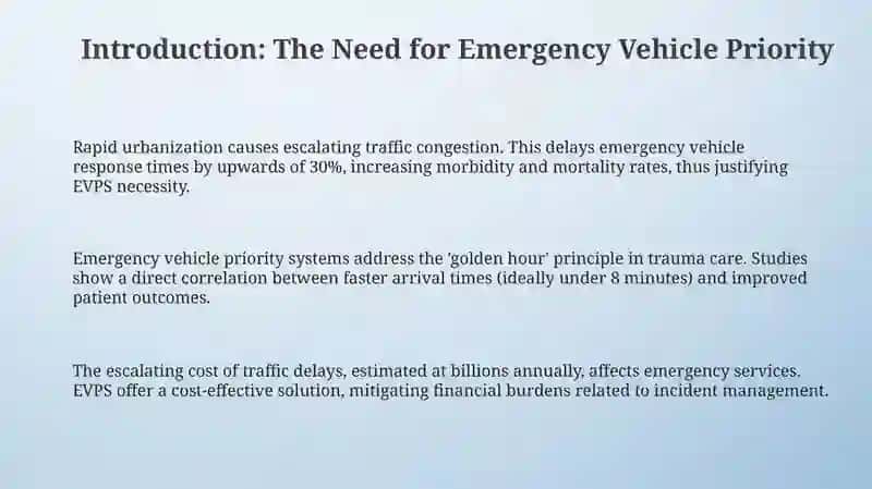 Emergency Vehicle Priority Systems in Urban Traffic 3
