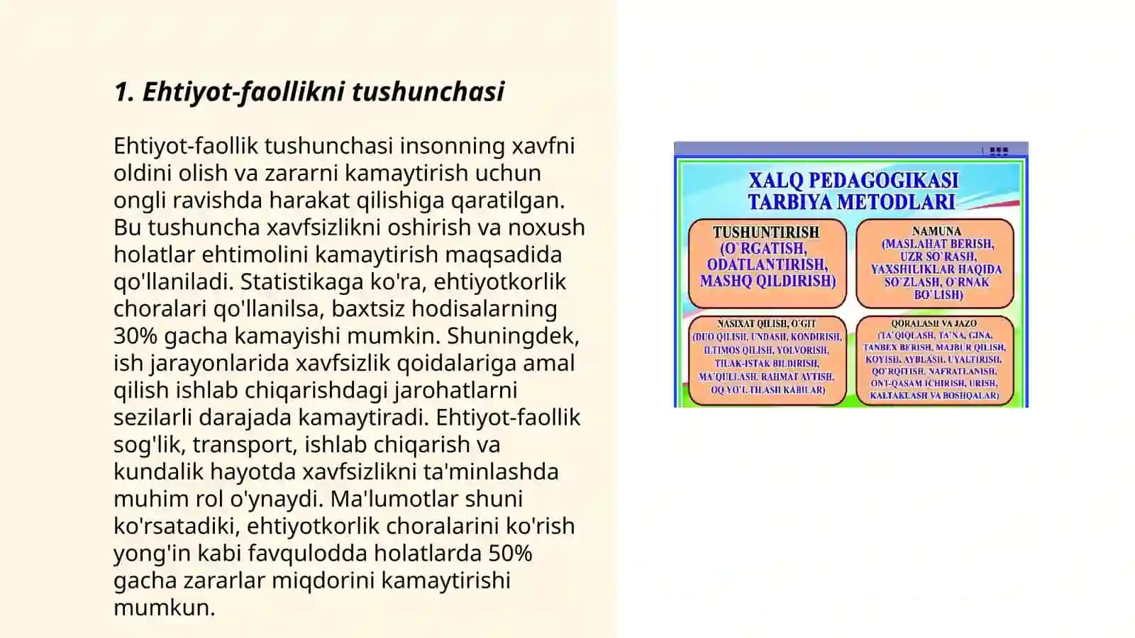 Ehtiyot-faollikni yuzaga keltiruvchi turtki sifatida va ehtiyojni oʻrganish metodlari 3