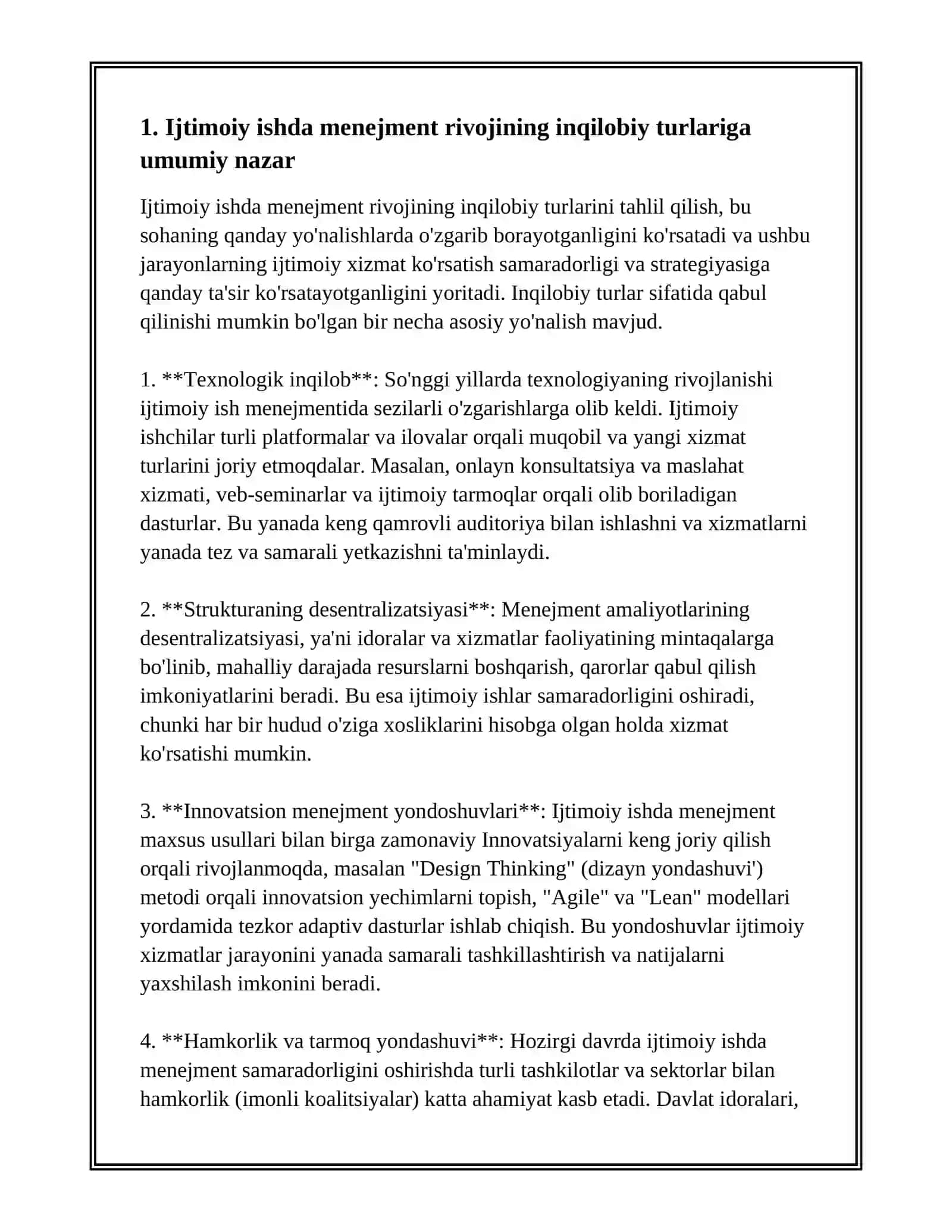 IJTIMOIY ISHDA MENEJMENT RIVOJINING INQILOBIY TURLARI 3