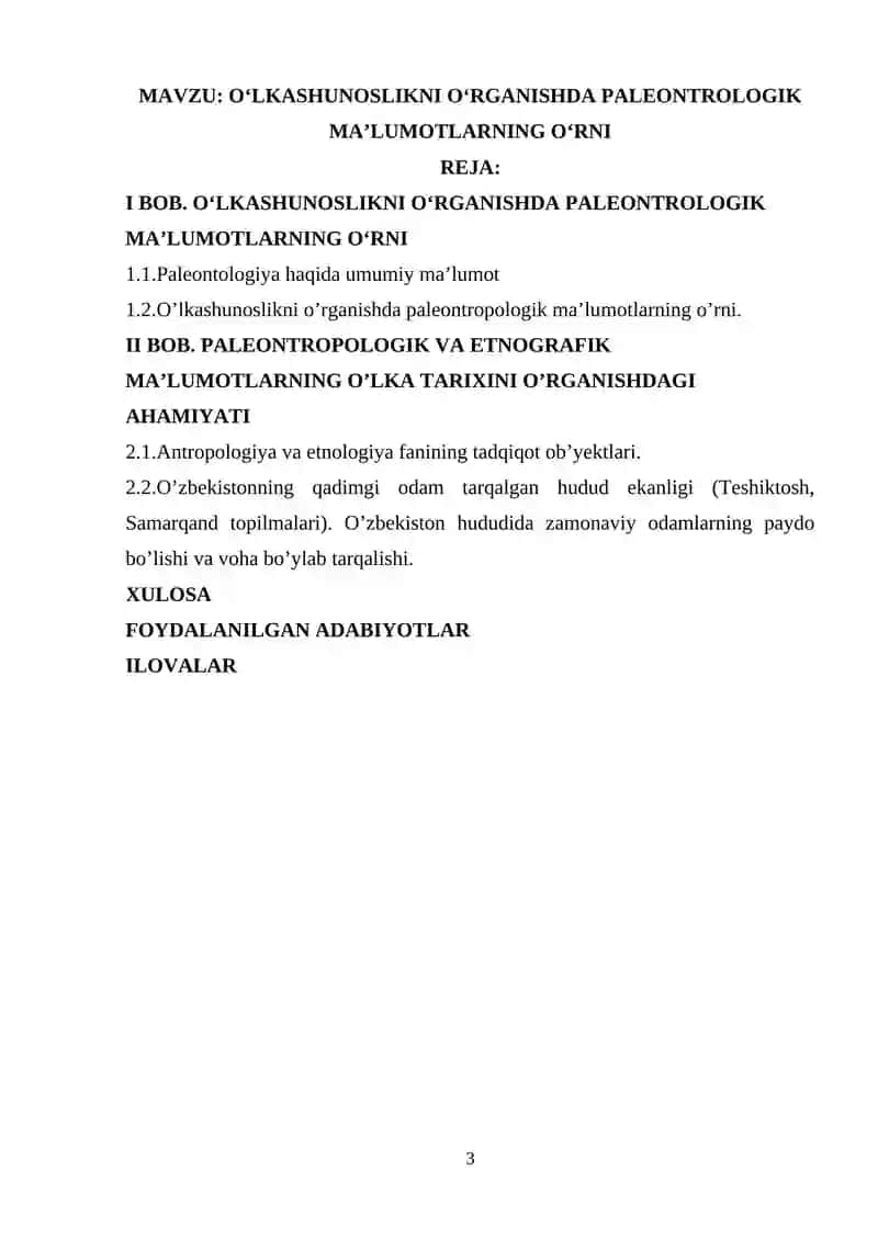"Tarixiy O‘lkashunoslik" 3