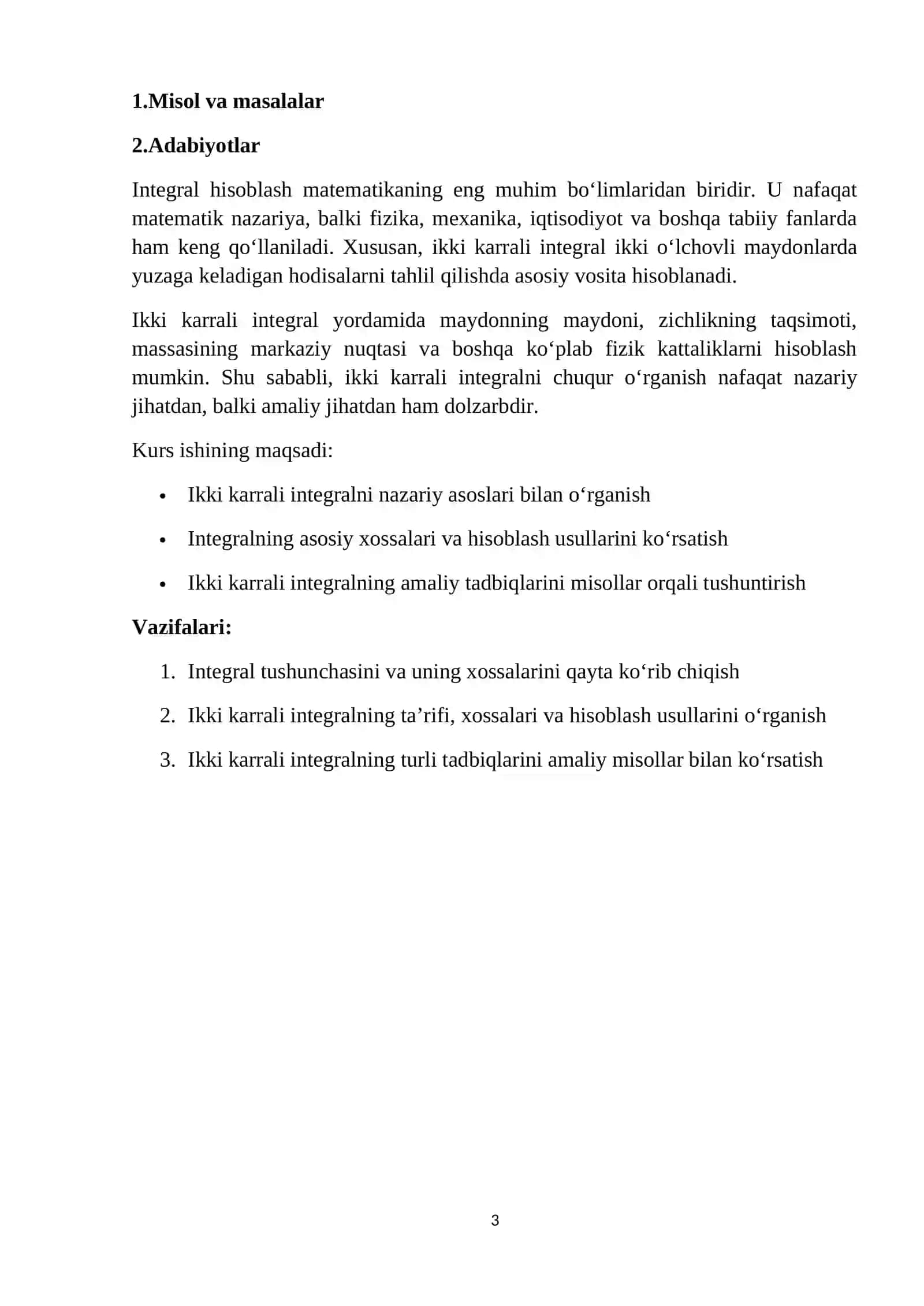 Ikki karrali integral tadbiqlari 3