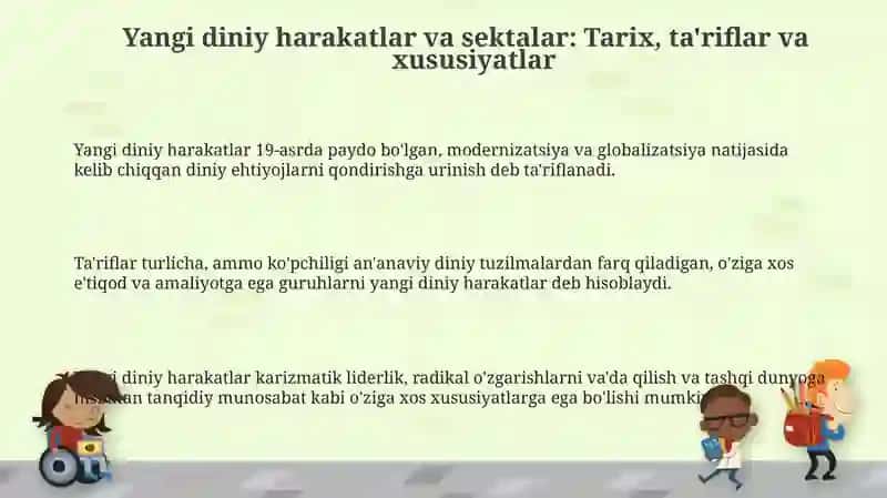 Yangi diniy harakatlar va sektalar 3