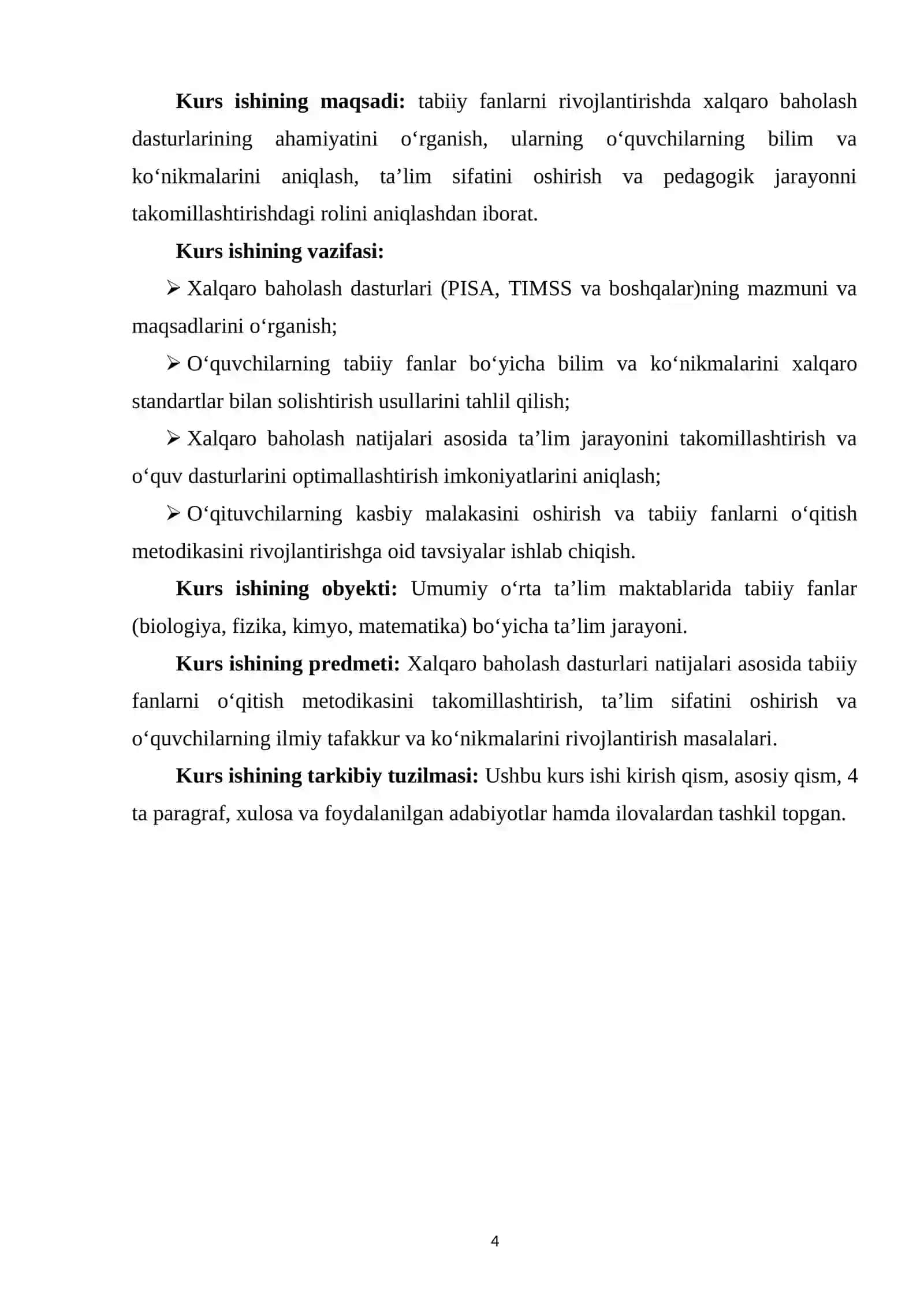 Tabiiy fanlarni rivojlantirishda xalqaro baholash dasturining ahamiyati 3