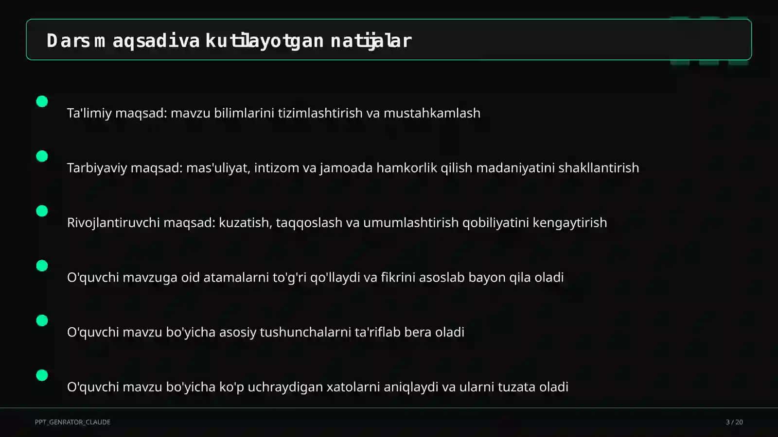 Rus tilida uyushiq bo'laklar va tinish belgilari (8-sinf) 3
