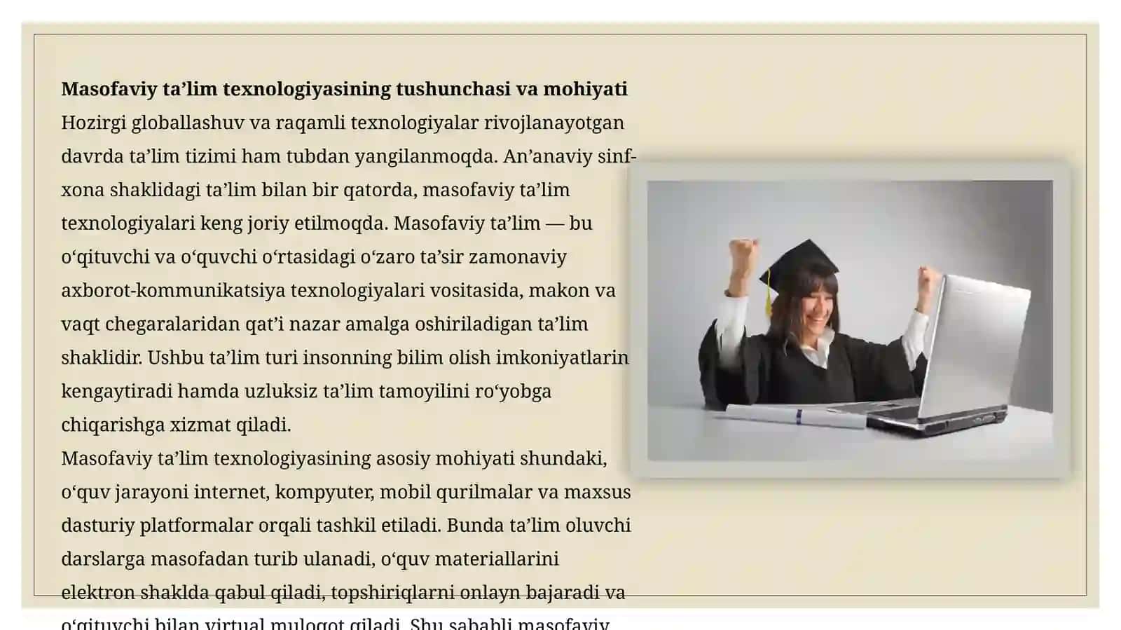 Masofaviy ta’lim texnologiyasi 3