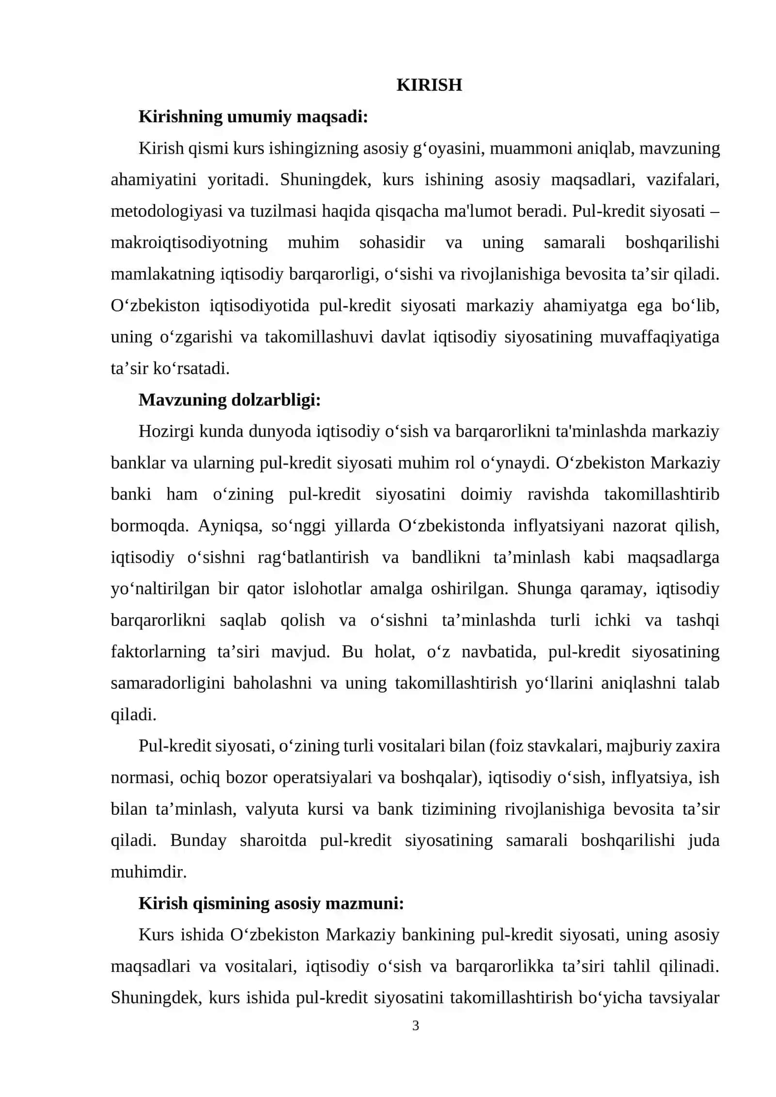 PUL-KREDIT SIYOSATINING NAZARIY ASOSLARI 3