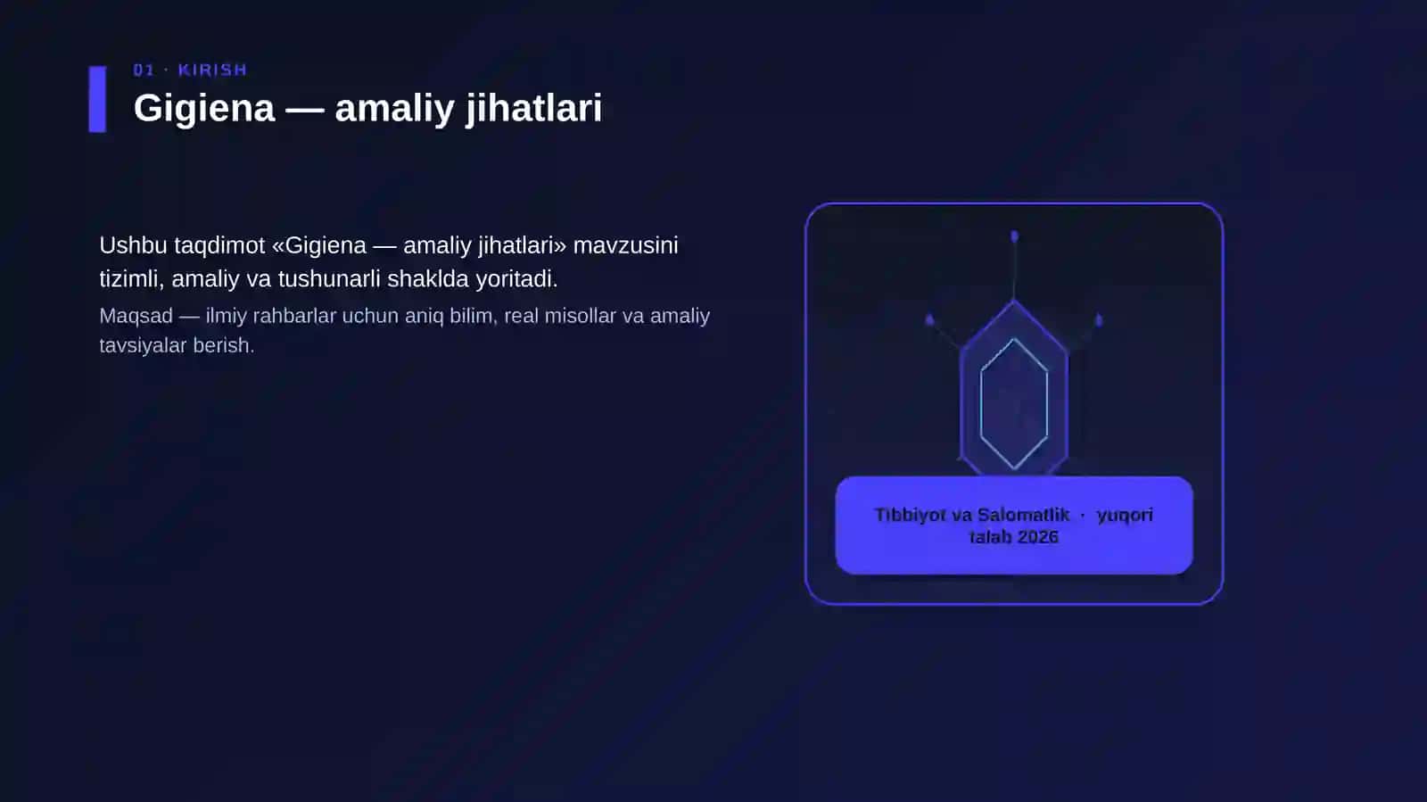 Gigiena — amaliy jihatlari 3