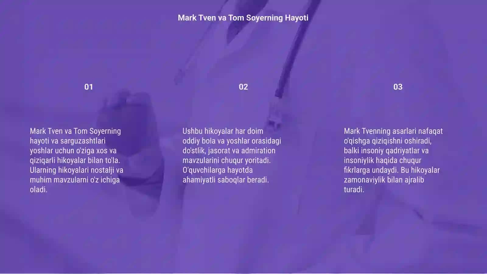 Mark Tven Tom soyerning sarguzashtlari 3