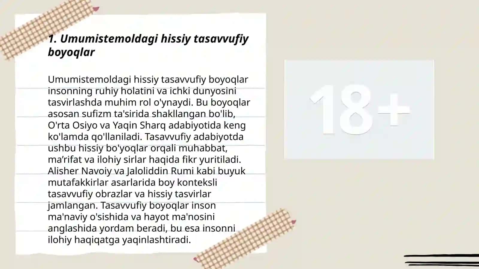 Umumistemoldagi hissiy tasavvufiy boyoqlar 3