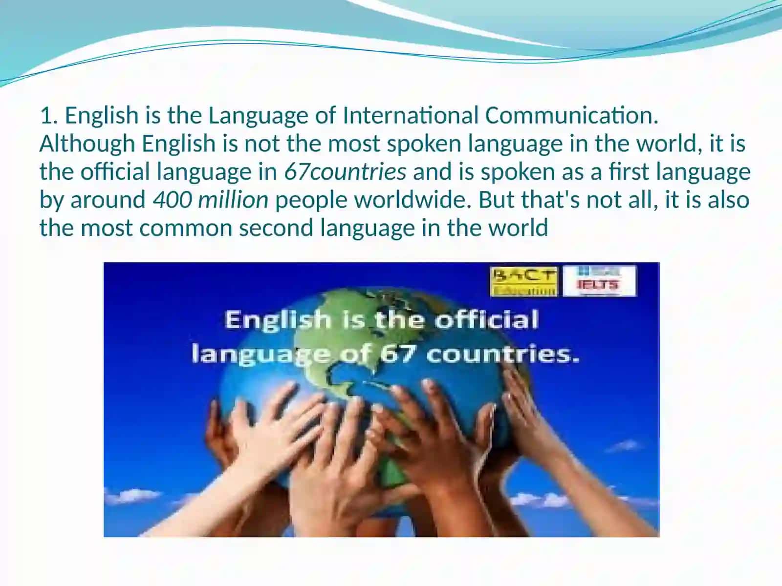 What is "Communication" in English? 3