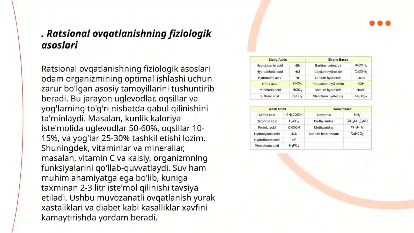 Ratsional ovqatlanishning fiziologik asoslari 3