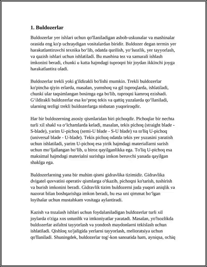 Buldozerlar 3