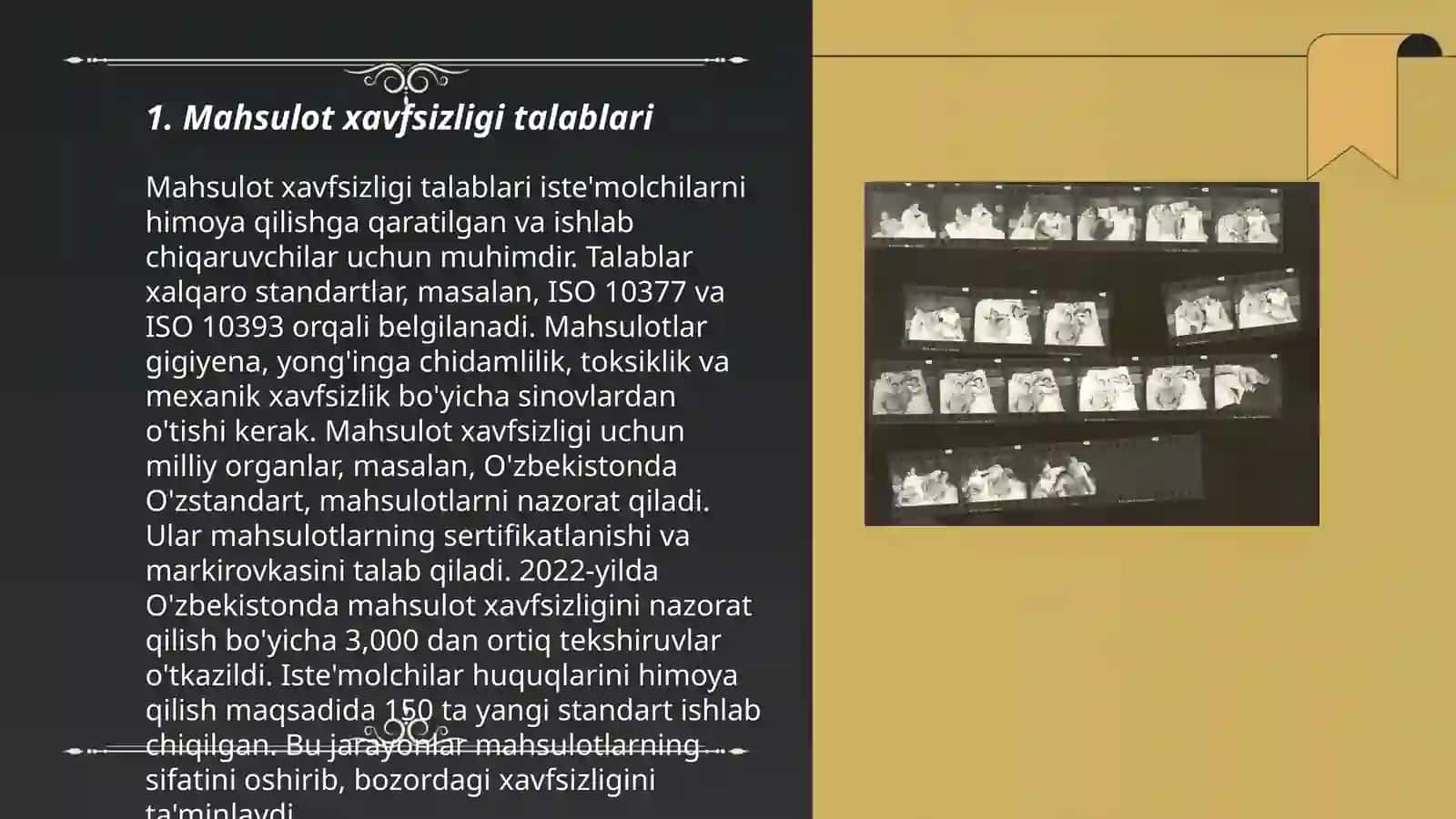 Mahsulotni xavfsizligi va sertifikatlashtirish jarayonlari 3