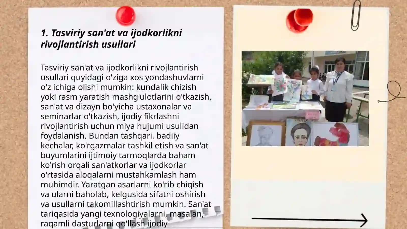 Òquvchilarda tasviriy san’at orqali kreativligini shakllantirish 3
