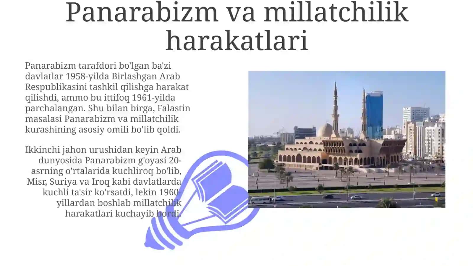 Ikkinchi Jahon Urushi Yillaridan Keyingi Arab Mamlakatlari 3