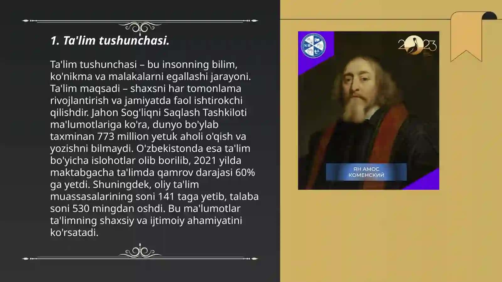Ta'lim tushunchasi 3