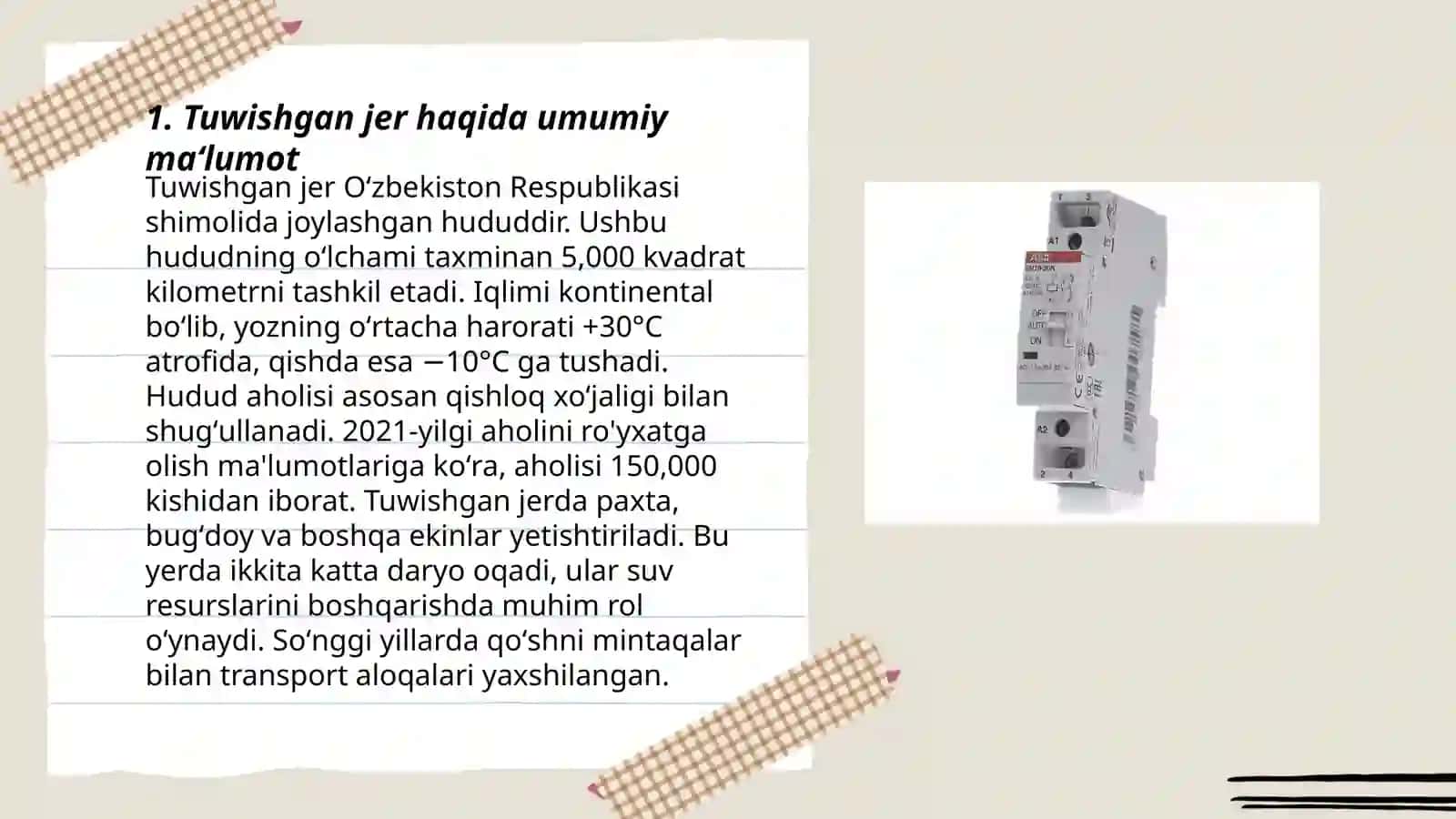 Tuwishgan jer - ata mákon 3