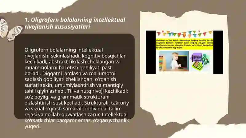 Oligrofern bolalarning psixoligik xusiyatlari 3