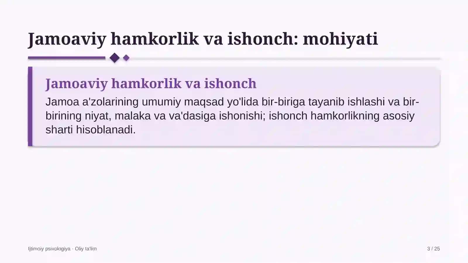 Aviachipta sotish agentliklarida jamoaviy hamkorlik va ishonch 3