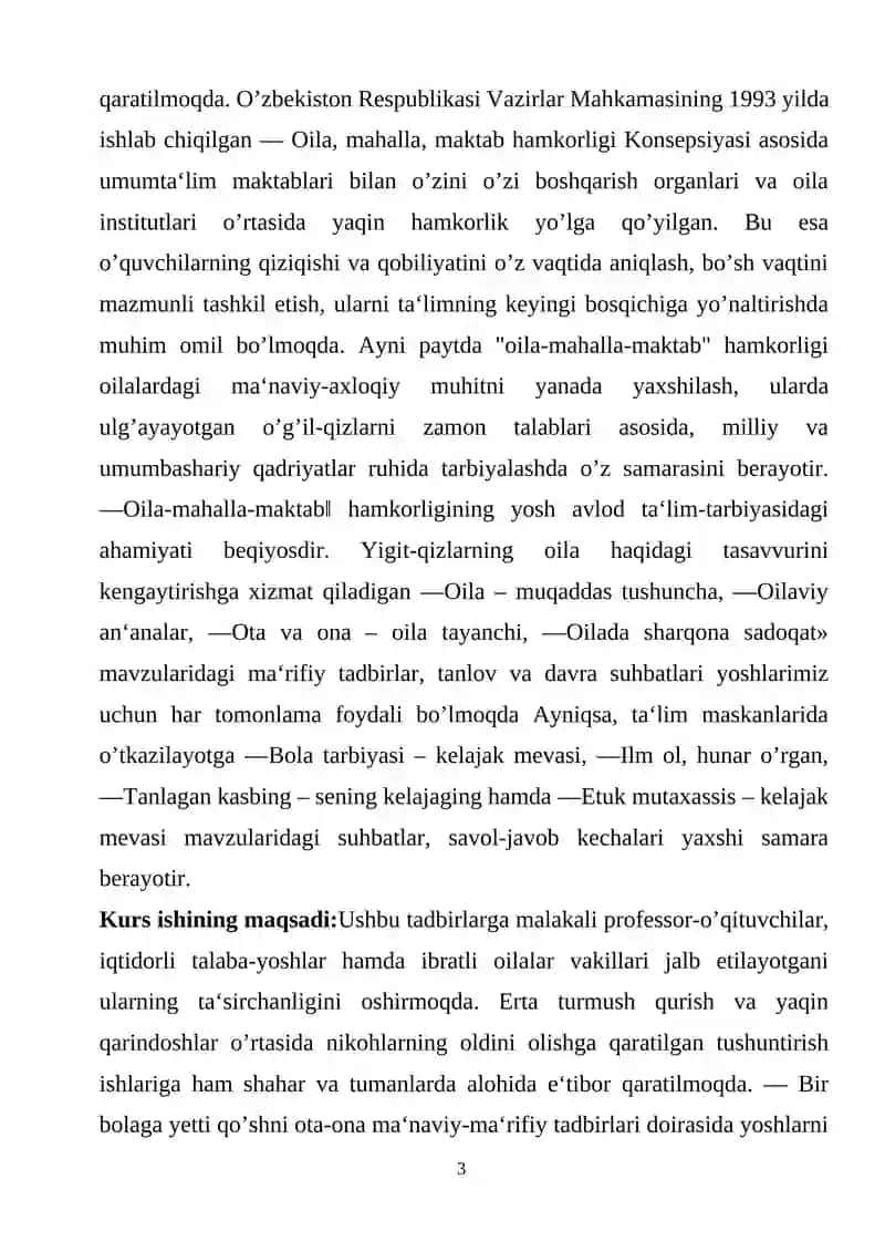 O`quvchilarni tarbiyalashda oila, mahalla, maktab ham-korligi konsepsiyasi 3