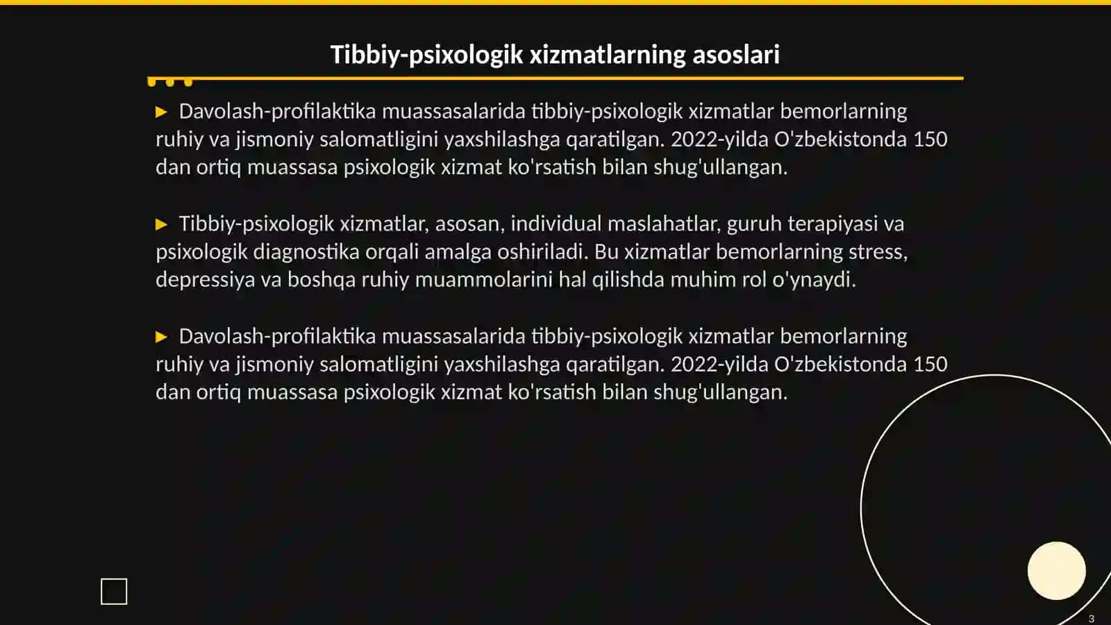 Davolash-profilaktika muassasalarida tibbiy-psixologik xizmat 3