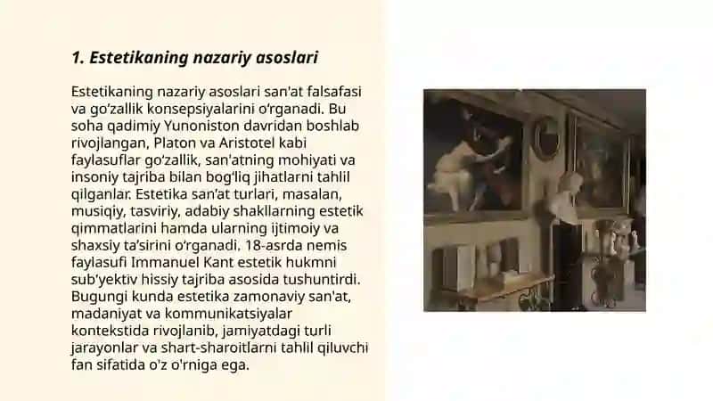 Estetika fani 3