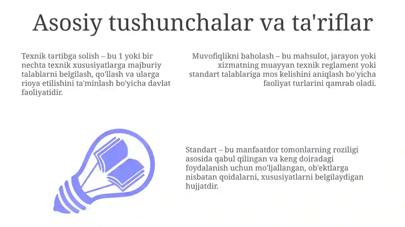 Texnik  jihatdan tartibga solish davlat tizimi  asoslari 3