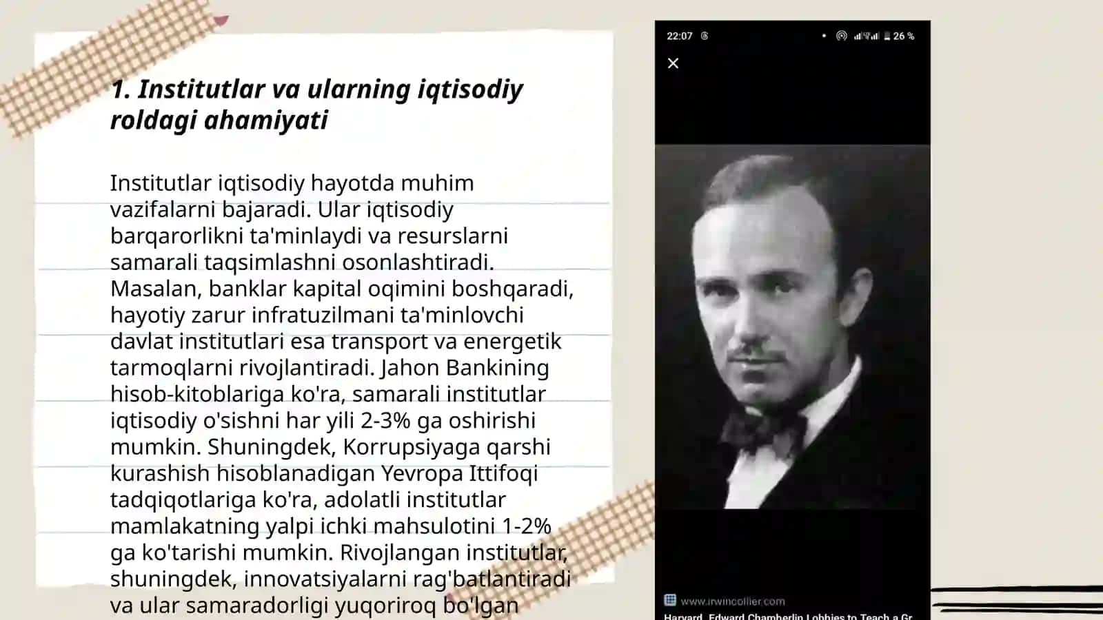 INSTITUTSIONALIZIM VA NOMUKAMMAL RAQOBATLI BOZOR NAZARYASI 3