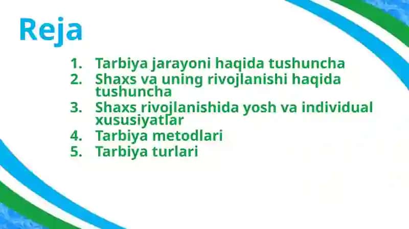 Tarbiya turlari 3