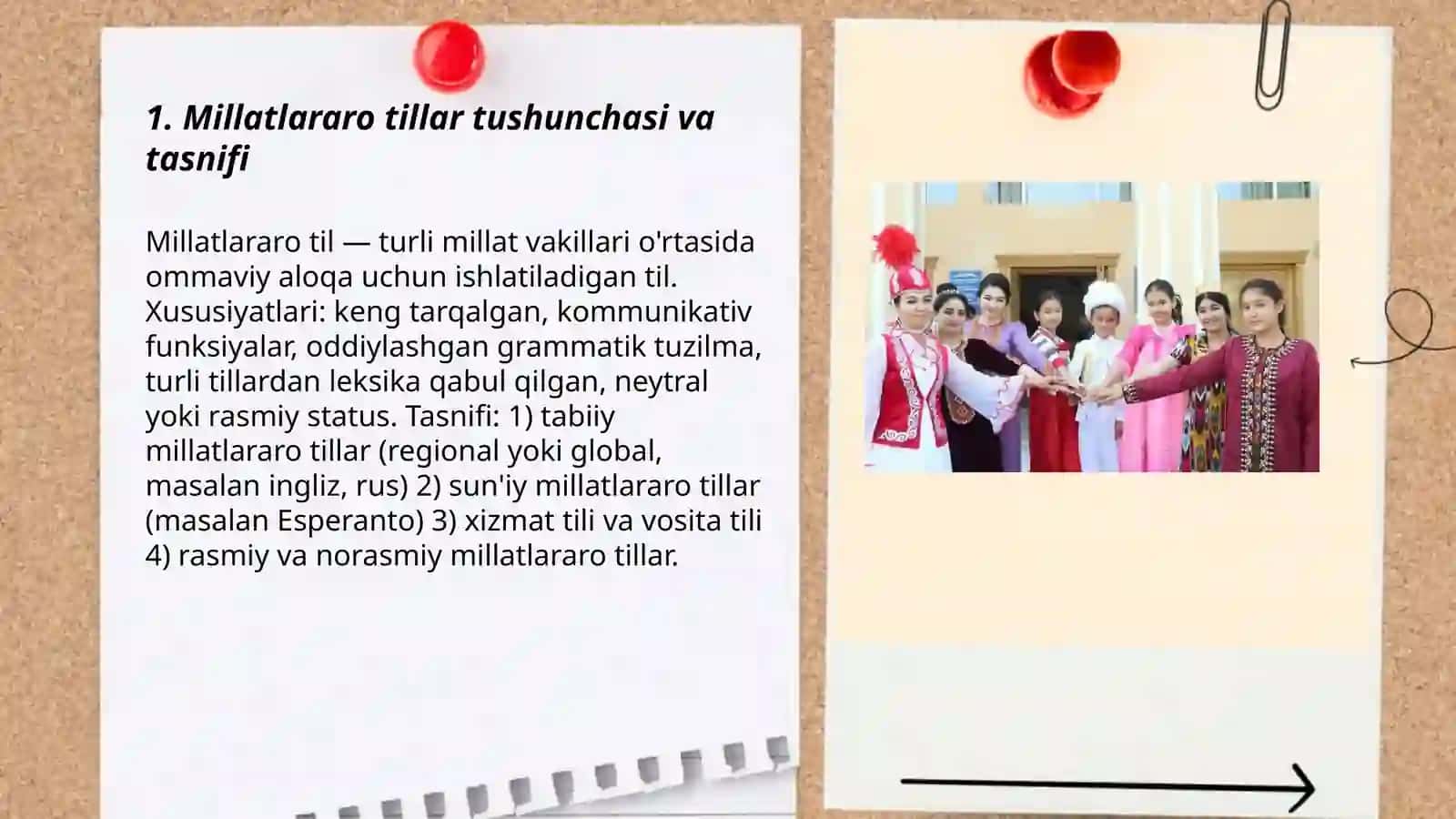Millatlararo tillar. Xalqaro tillar. Sun'iy tillar 3