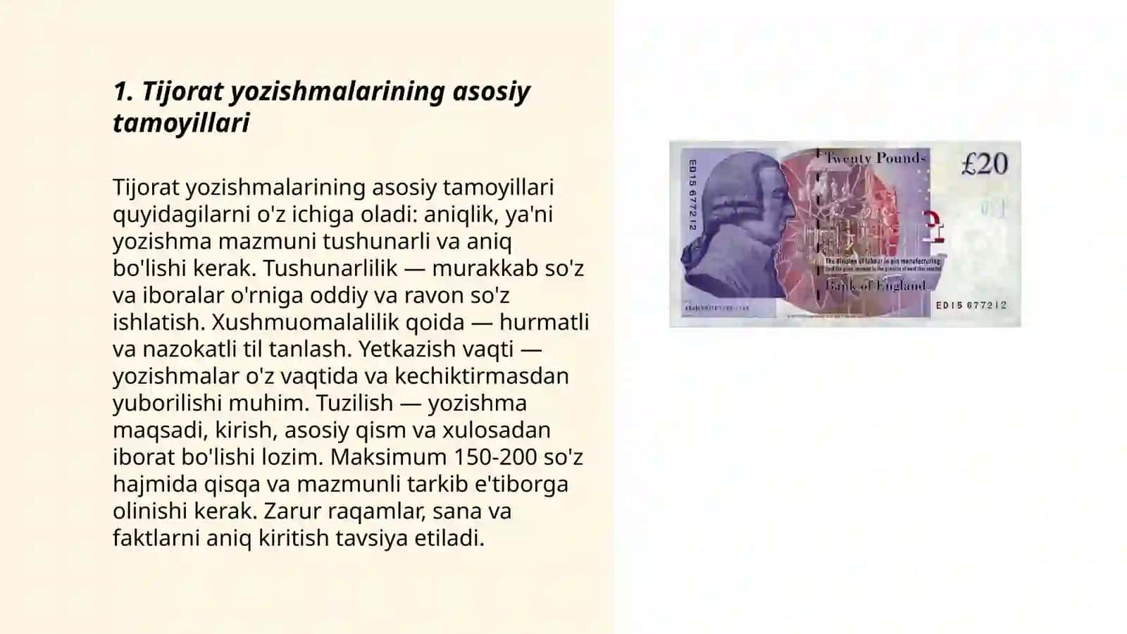 Tijorat yozishmalari 3