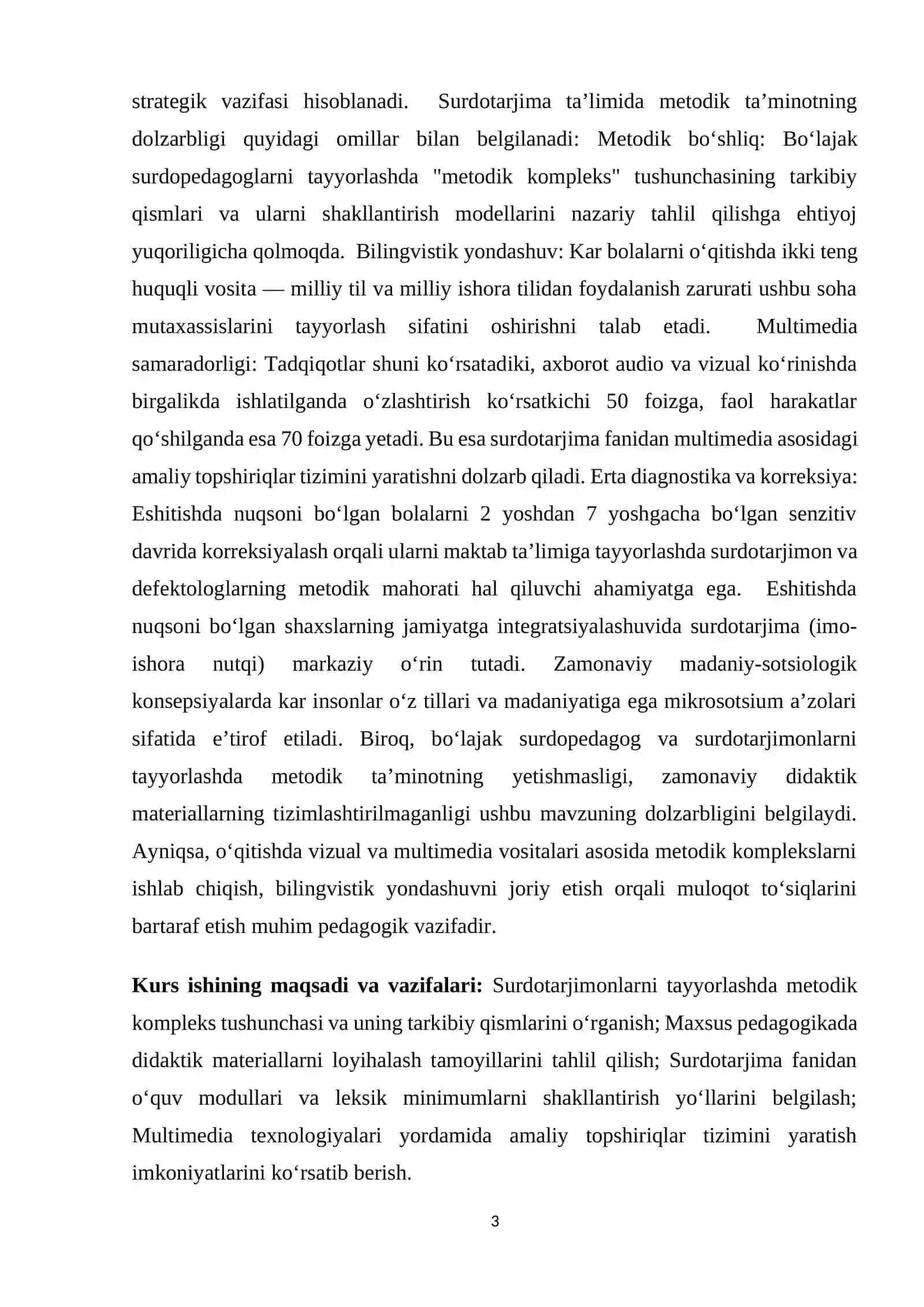 Surdotarjima ta’limida metodik ta’minotning nazariy tahlili 3