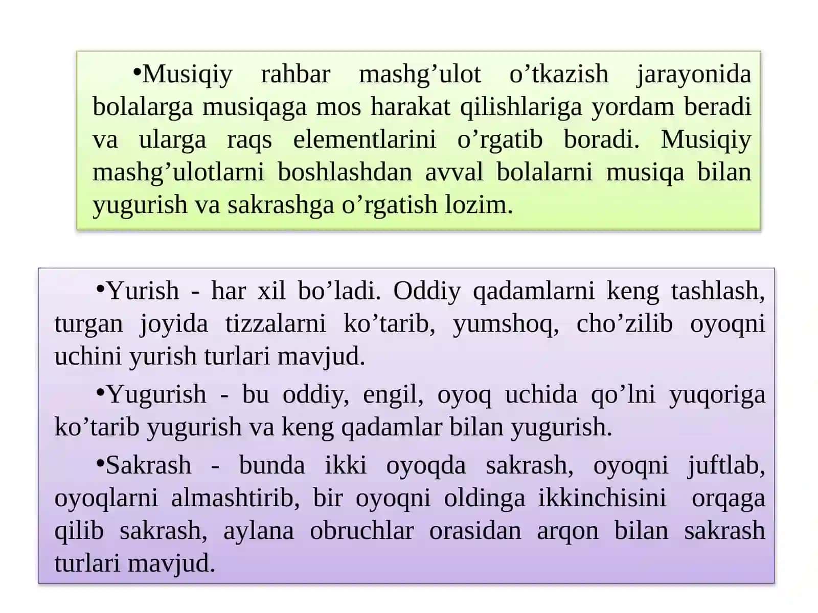 5-Mavzu. Musiqiy ritmik faoliyat (katta va maktabgacha tayyorlov guruhlari misolida) 3