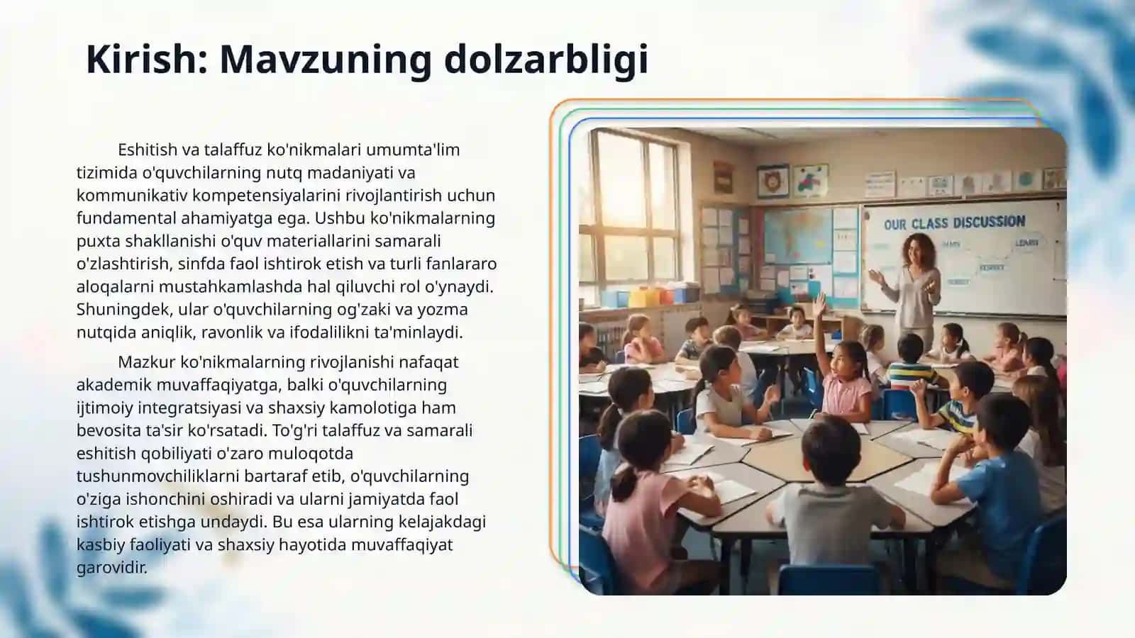 Umumta'lim fanlari doirasida eshitish qobiliyatini 3