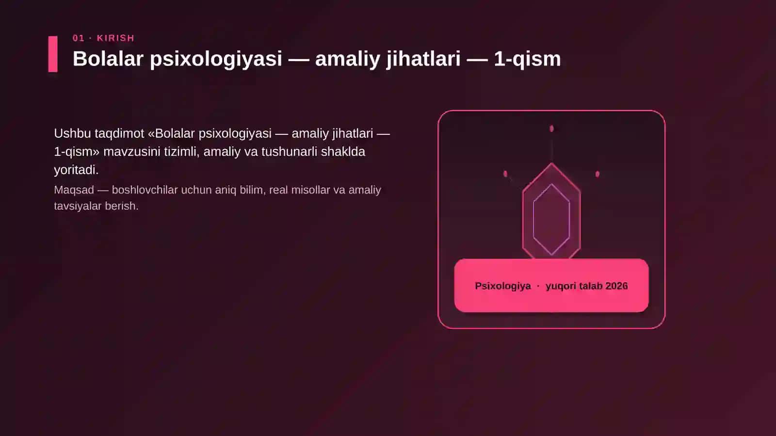 Bolalar psixologiyasi — amaliy jihatlari — 1-qism 3