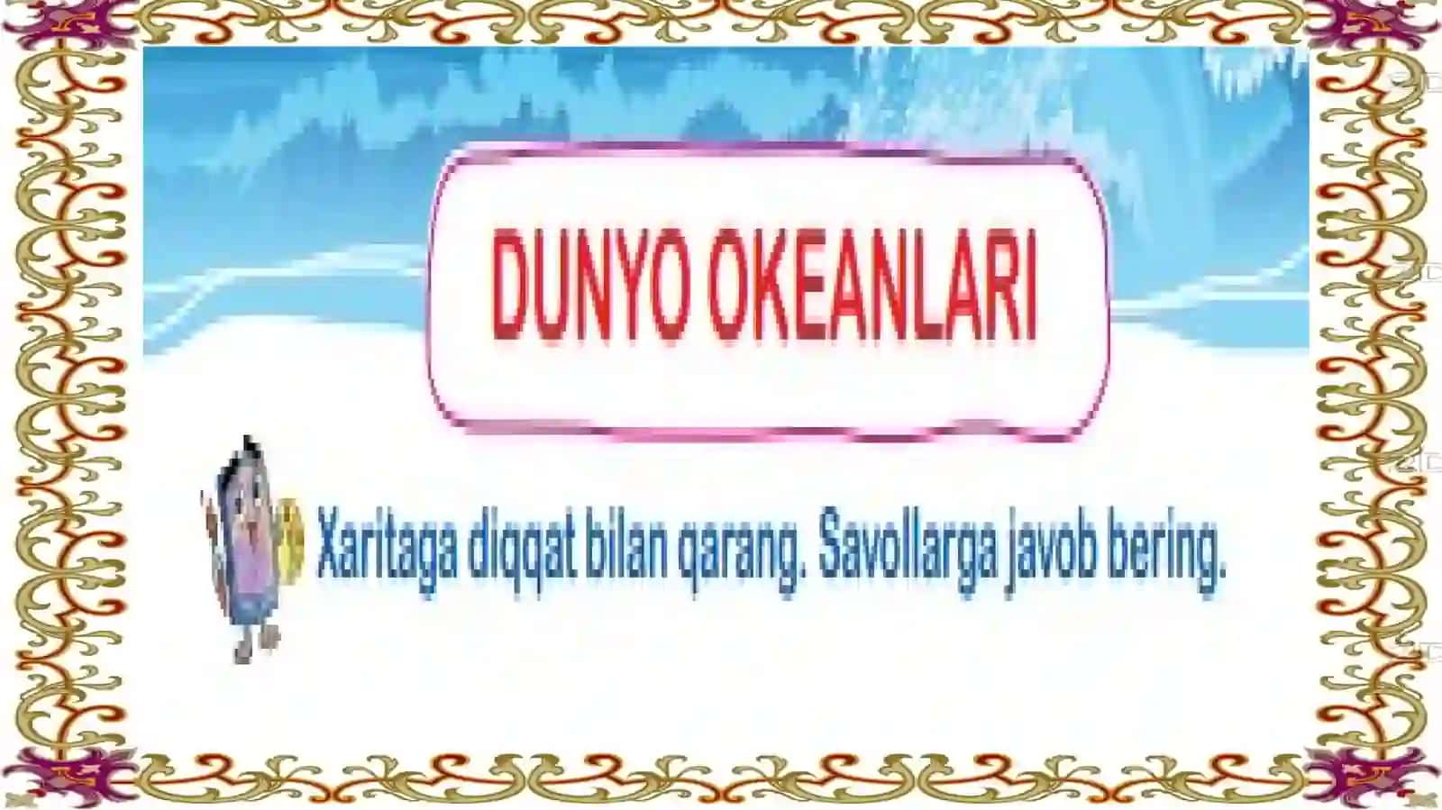 Dunyo okeanlari 3