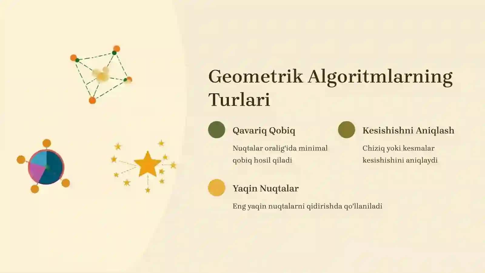 Geometrik Algoritmlarga Kirish 3