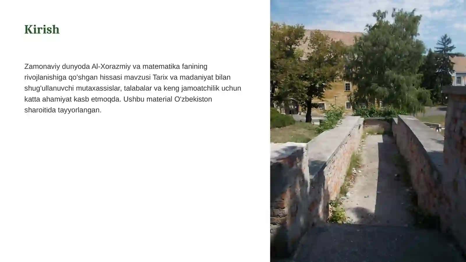 Al-Xorazmiy va matematika fanining rivojlanishiga qo'shgan hissasi 3