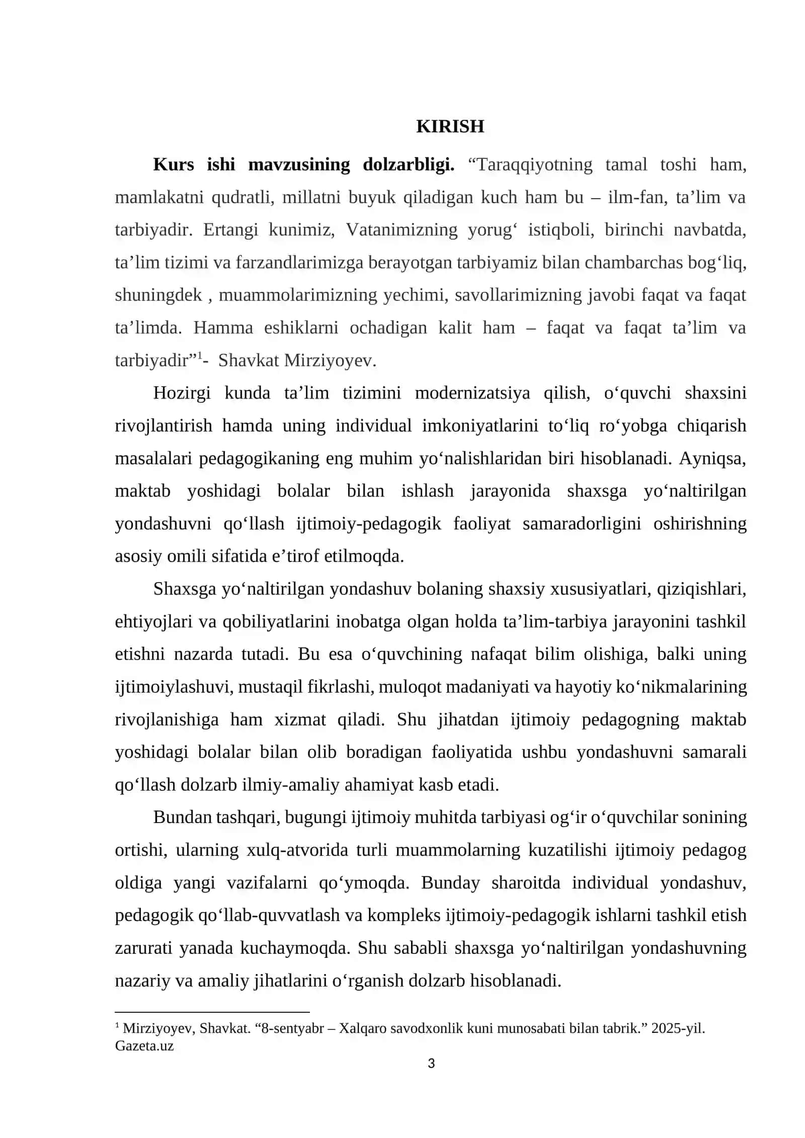Ijtimoiy pedagogning maktab yoshidagi bolalar bilan olib boradigan faoliyatida shaxsga yo'naltirilgan yondashuvning samaradorligi 3
