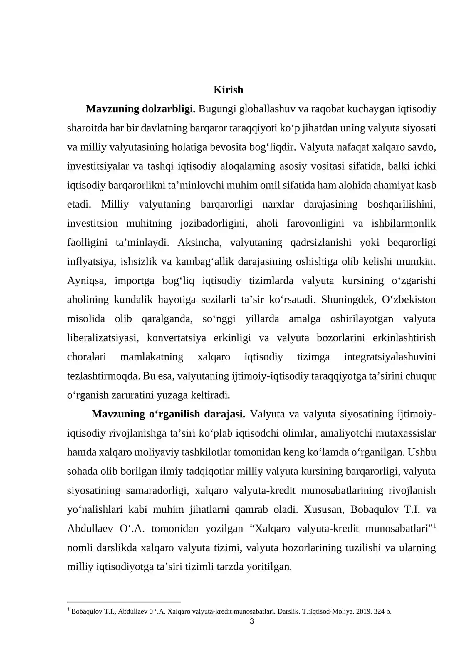 Valyuta Kursining Mamlakat Iqtisodiyotiga Ta'siri 3