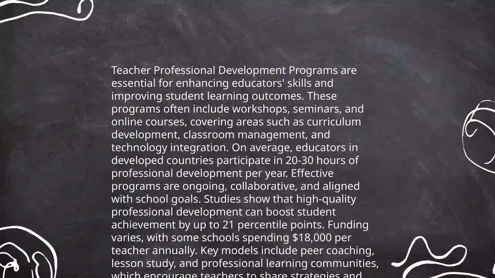 Teacher Professional Development Programs 3