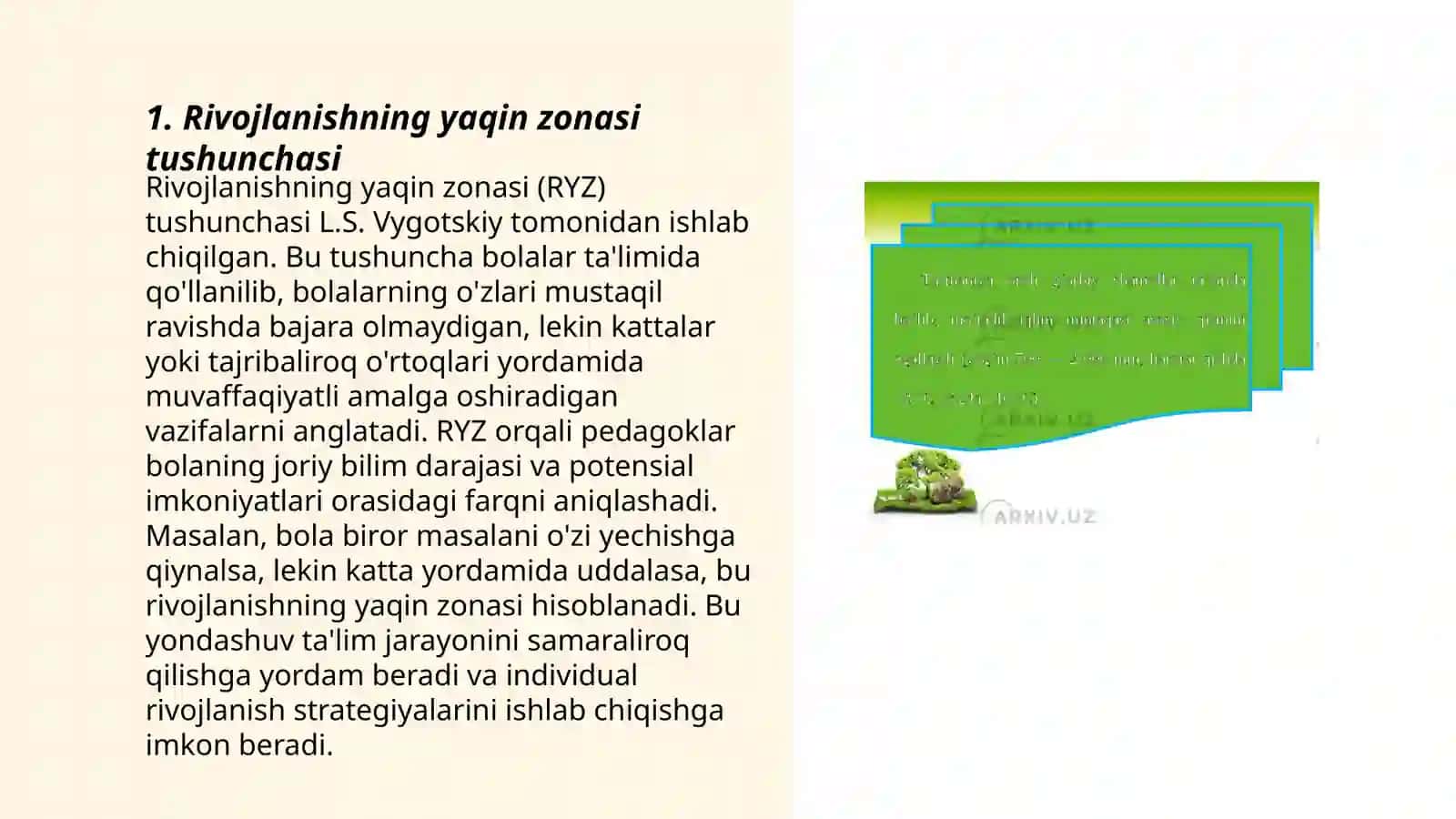 Rivojlanishning yaqin zonasi va uning ahamiyati 3