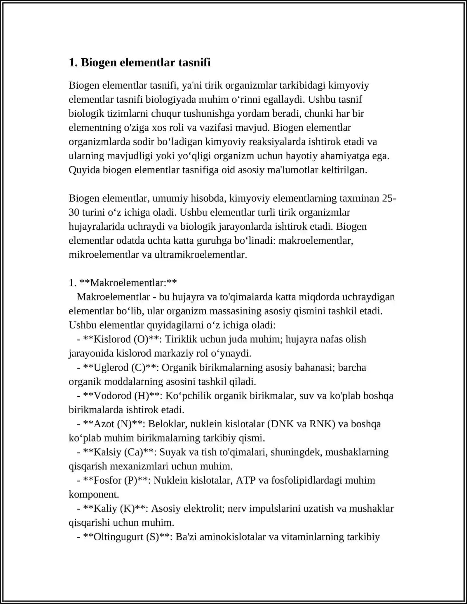 BIOGEN ELEMENTLAR 3