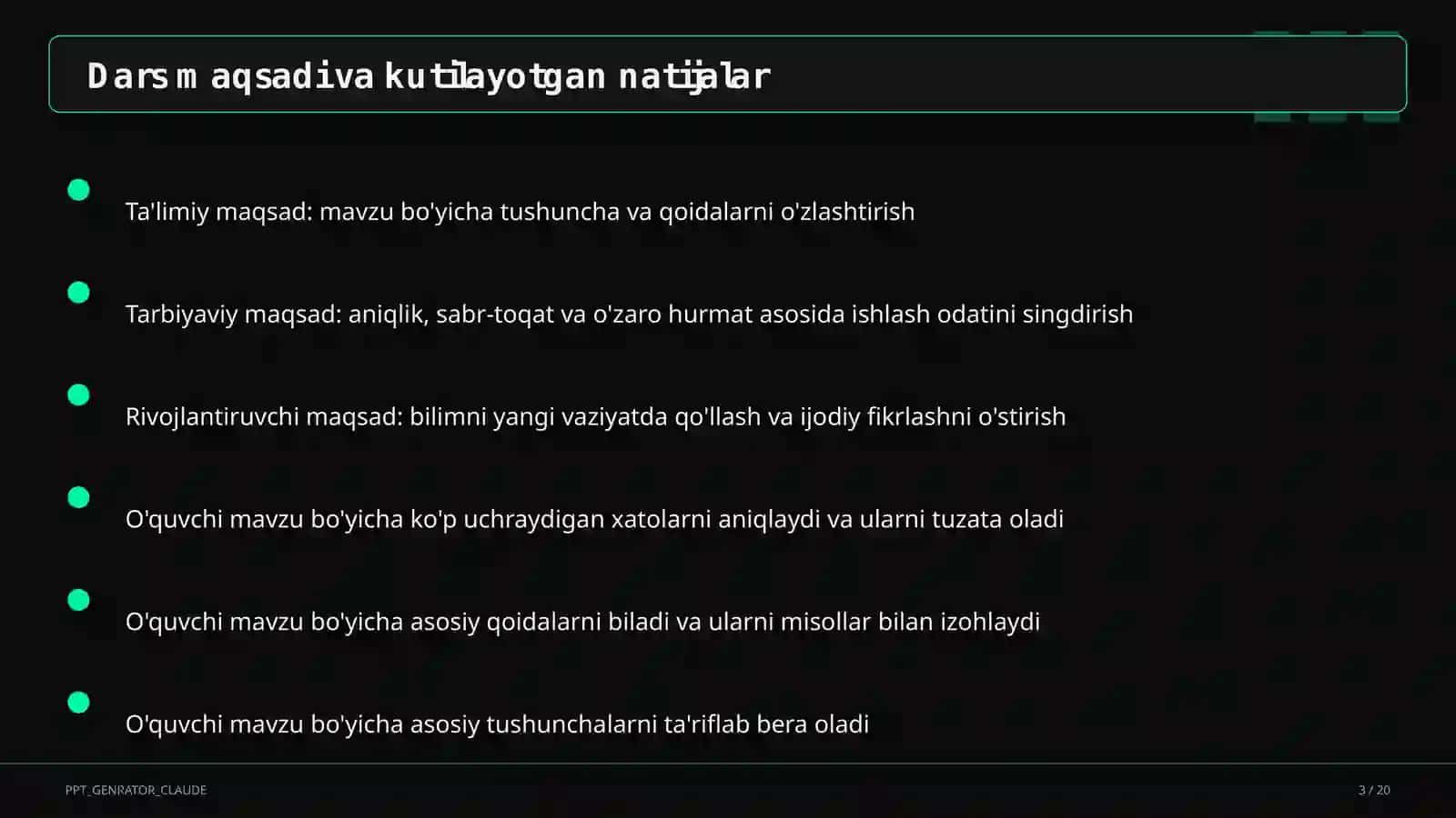 Mening oilam: rus tilida so'zlashuv (3-sinf) 3