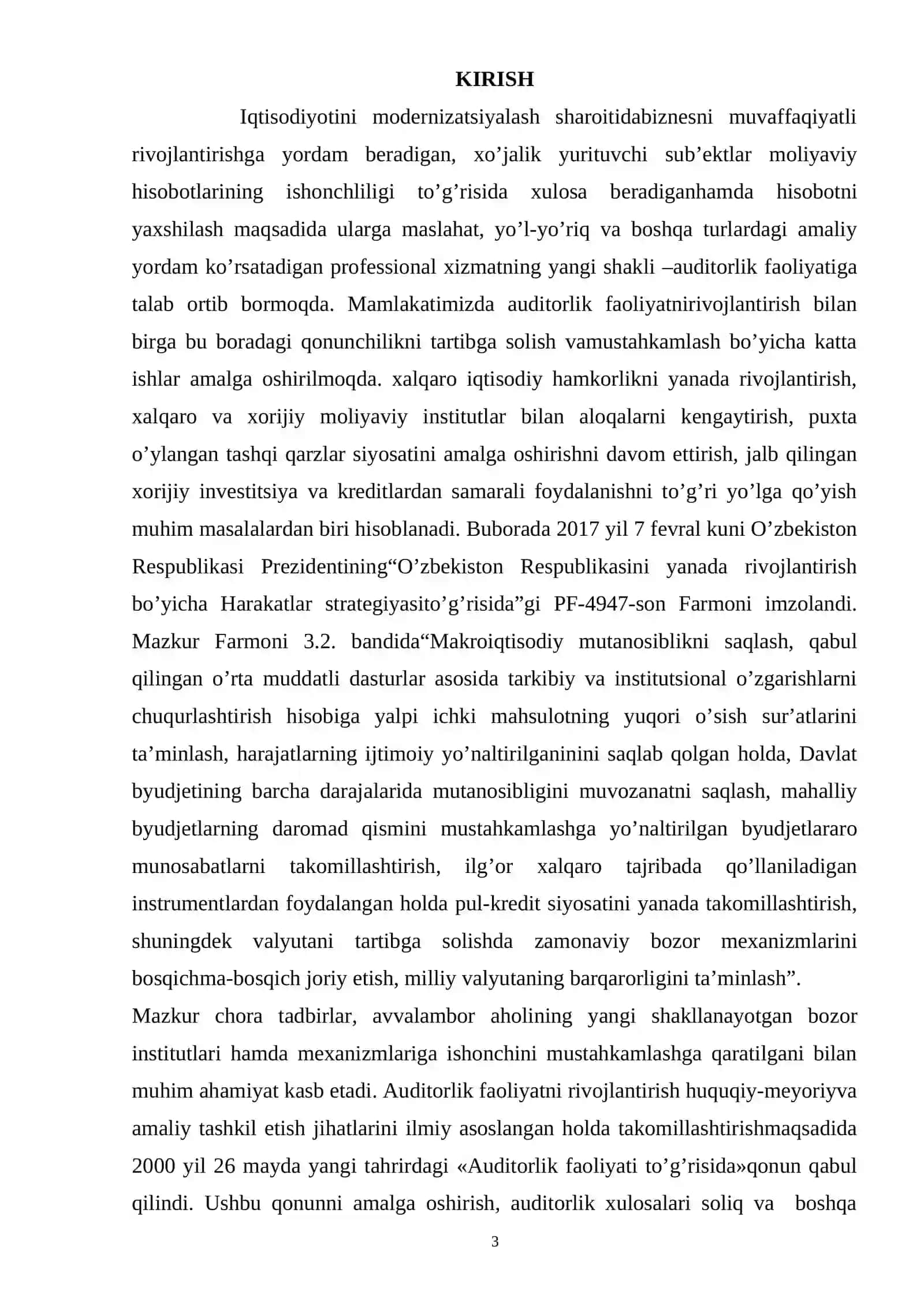Auditorlik tanlash uslubini shakllantirish, tanlash xatarlar va natijalarni baholash 3