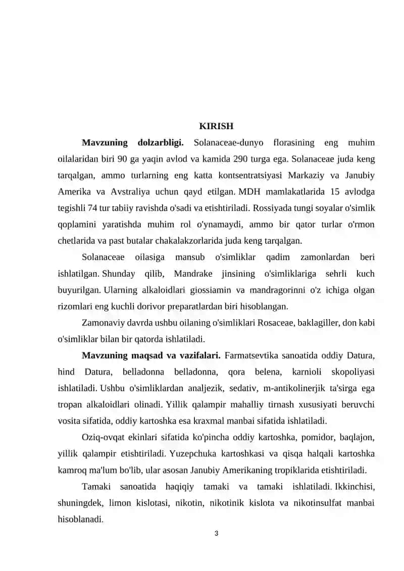 Dorivorlik xususiyatiga ega bo’lgan qoqidoshlar oilasi vakili 3