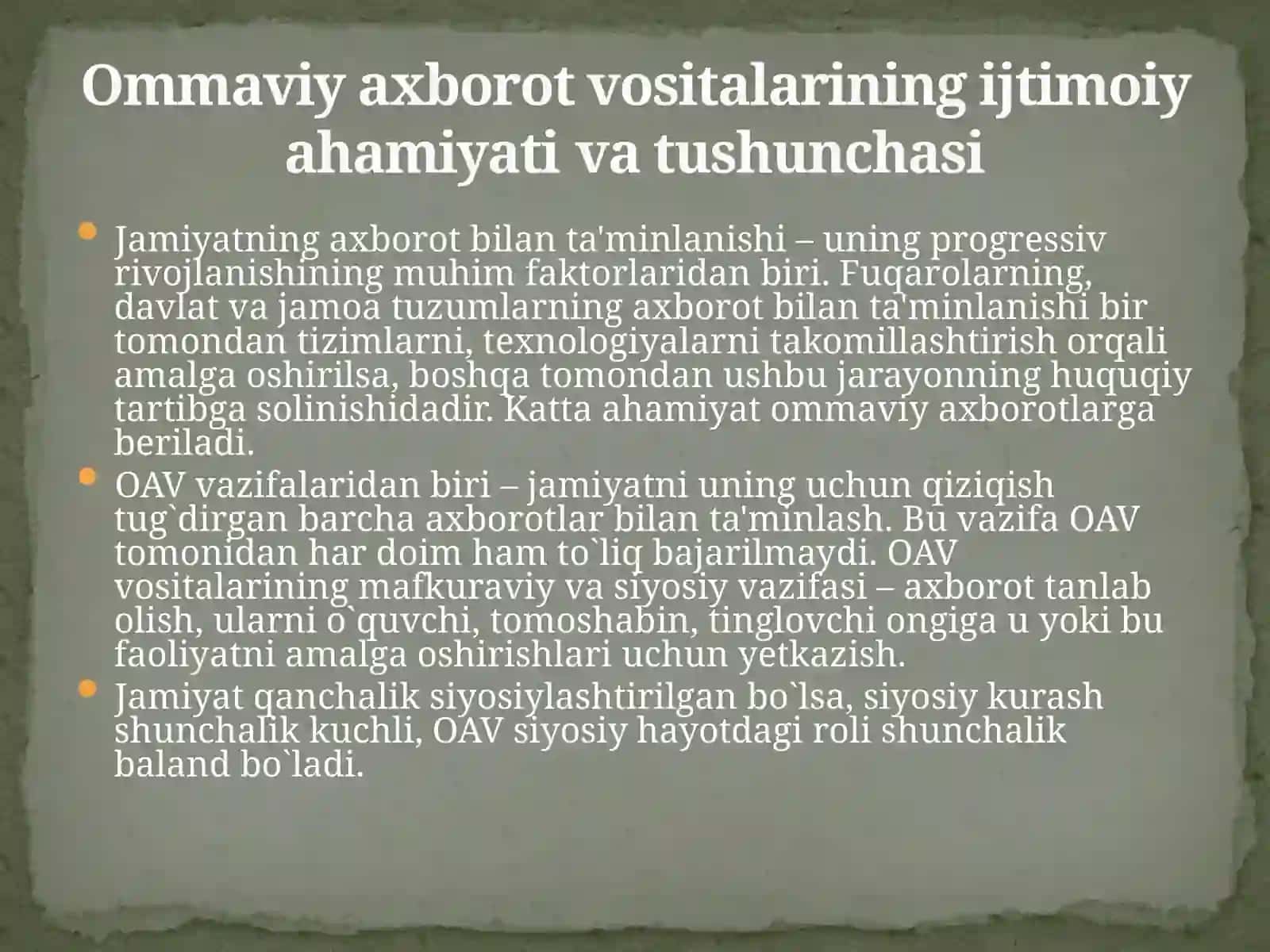 OMMAVIY AHBOROT VOSITALARINING TIL XUSUSIYATLARI 3