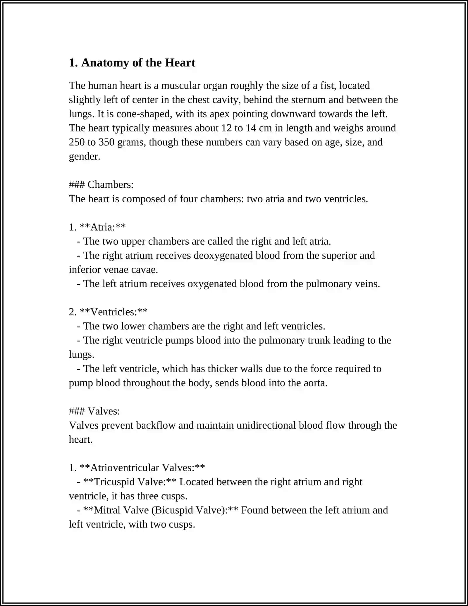 CIRCULATORY SYSTEM 3