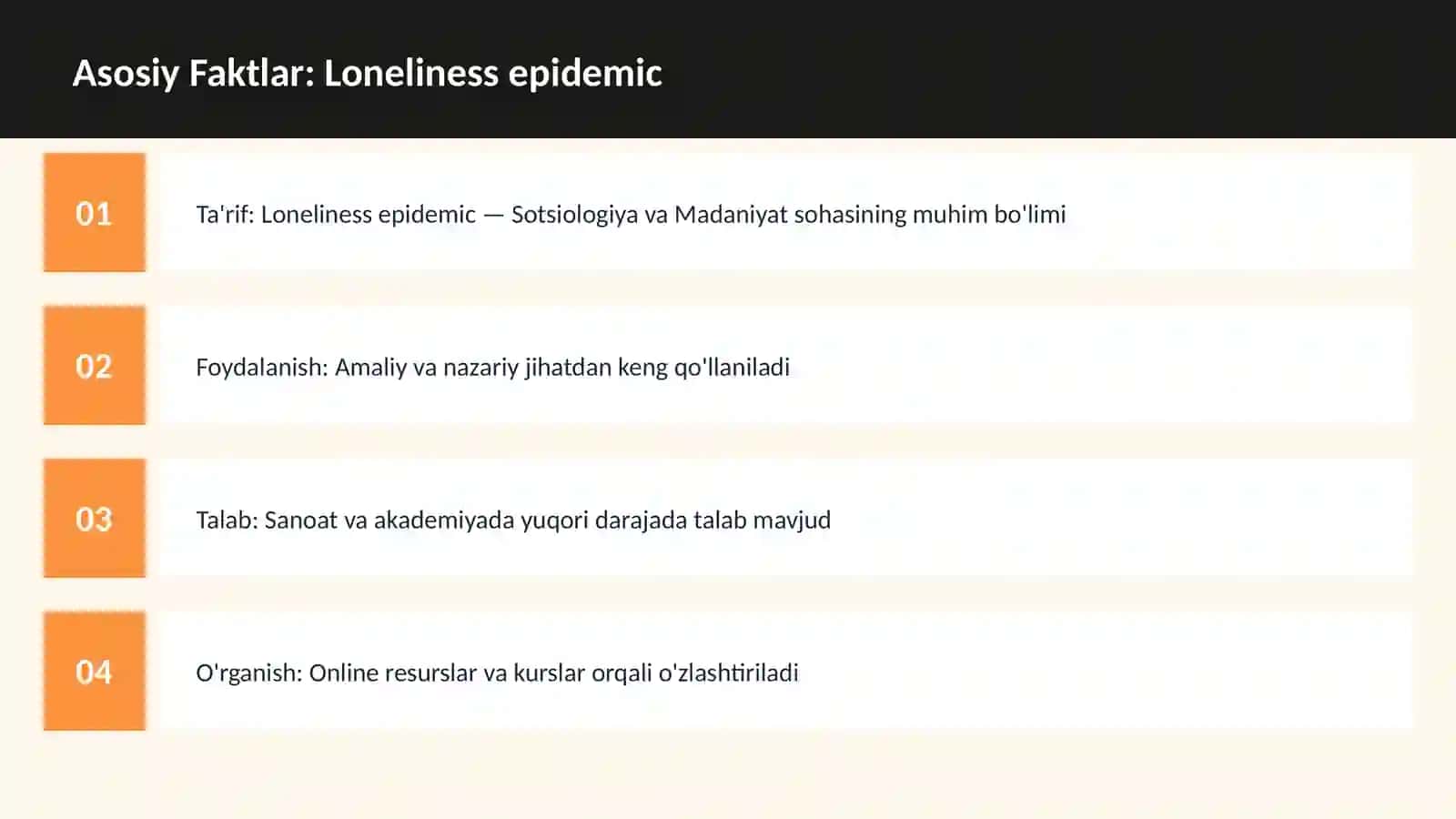 Loneliness epidemic 3